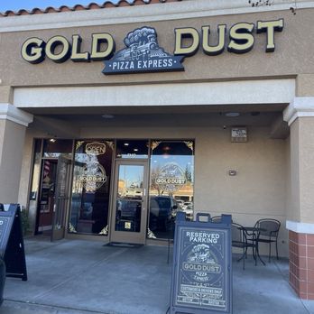 Gold Dust Pizza Express - Entrance - Pizza Near Me - Modesto, California