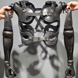 Biodesigns - X-Frame Interfaces with powered elbows, multiarticulation hands, coapt pattern recognition.