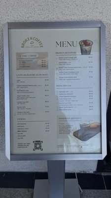 Menu photo 3 Broken Coffee - Spring Mountain Las Vegas, NV