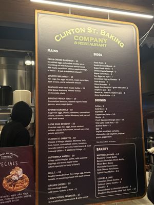 Menu photo 2 Clinton St. Baking Company Brooklyn, NY