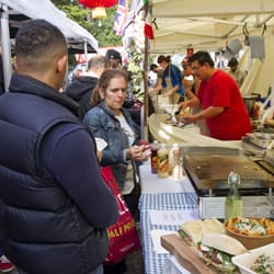 Enfield Market - The Food Court down on Enfield Market is a must for Saturday brunch or lunch any day of the week.
