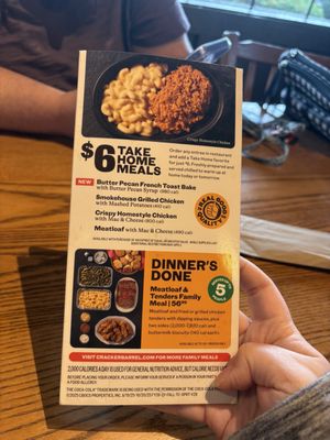 Menu photo 3 Cracker Barrel Old Country Store Rochester, NY