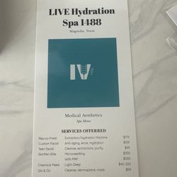 LIVE Hydration Spa