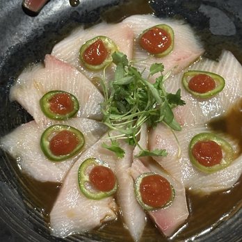 Bleu Bear Sushi - Hamachi Yuzu Soy - Sushi Bars Near Me - Bedford, Texas
