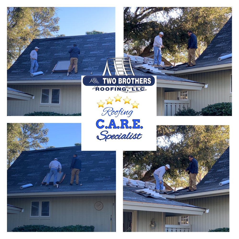 Slide of Two Brothers Roofing