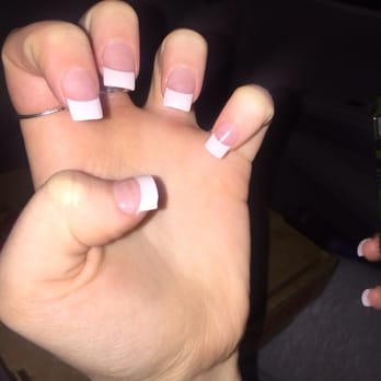 Foxy Nails 2 - clean, classic French never looked better - Nail Salons Near Me - Buford, Georgia