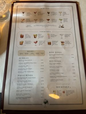 Menu photo 3 Bar Angie Washington, DC, DC