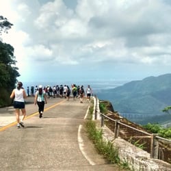 Caminhos do Mar - Passeio a pé- Vista serra do mar