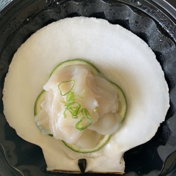 Michiru Sushi - Fresh thinly sliced scallops, I highly recommend it. - Sushi Bars Near Me - Webster, Texas Michiru Sushi - Fresh thinly sliced scallops, I highly recommend it. - Sushi Bars Near Me - Webster, Texas