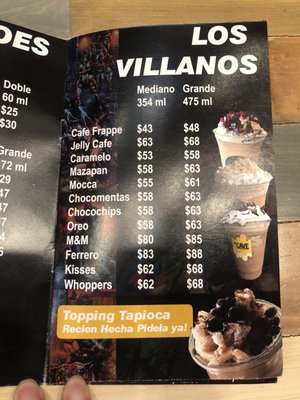 Menu photo 2 The Cave Hermosillo, SON