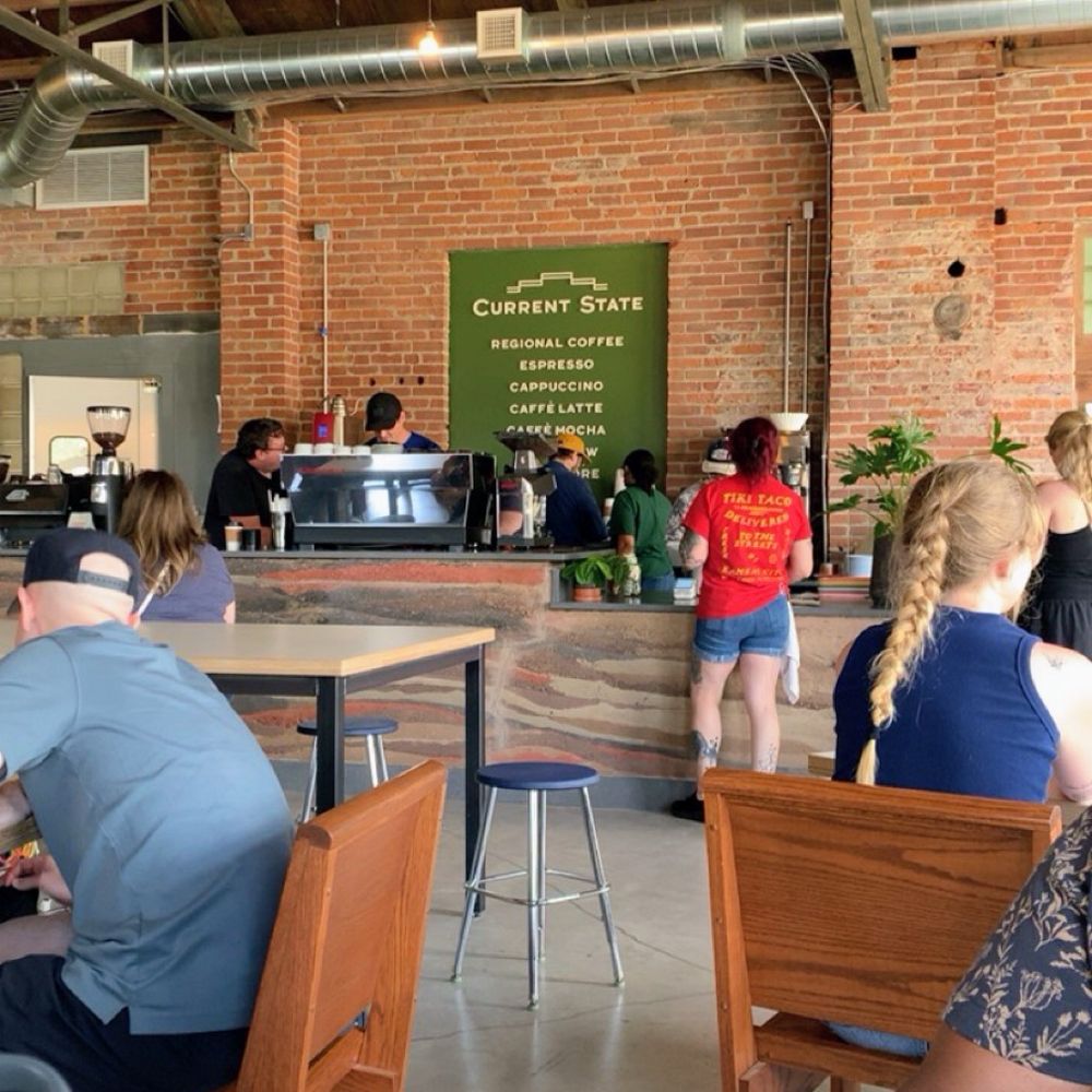 Front order counter and other seating