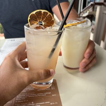 Coco Deck - coconut lemonade and watermelon  lemonade - Mexican Near Me - Lahaina, Hawaii