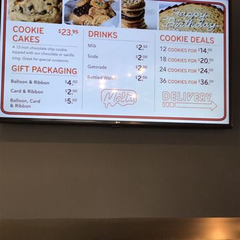 Hot Box Cookies - Prices as of 1.17.17 - Desserts Near Me - Clayton, Missouri