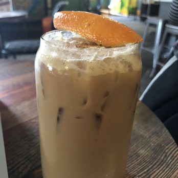 Coat Check Coffee - Butterscotch iced latte - Coffee & Tea Near Me - Indianapolis, Indiana Coat Check Coffee - Butterscotch iced latte - Coffee & Tea Near Me - Indianapolis, Indiana