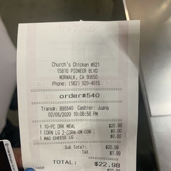 Church's Chicken - Fast Food Near Me - Norwalk, California Church's Chicken - Fast Food Near Me - Norwalk, California