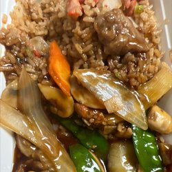 China King - Beef with oyster sauce. Very good Chinese food!