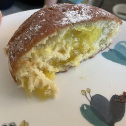 Lemon Filled Donut Lemon Filled Donut