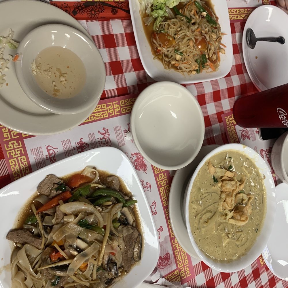 N3. Pad Kee Mao (Drunken Noodle) S5. Som Tum (Green Papaya Salad) C6. Kao Soi (Dinner Only)