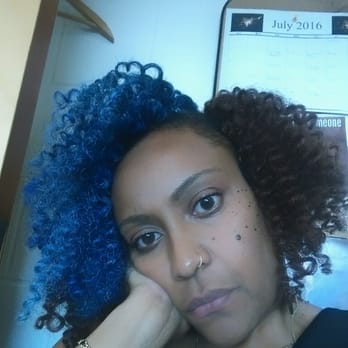 My Bright Blue Marley Like Hair Install Jamesha Rocks 1 Yelp