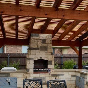Anderson Landscape - Outdoor Kitchen, Pergola & Patio by Anderson Landscape - Landscaping Near Me - Austin, Texas