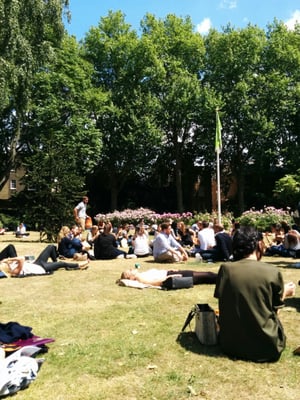 Paddington Street Gardens South by null