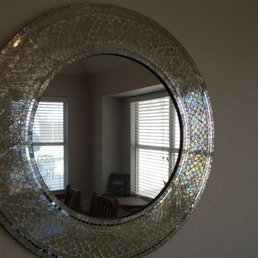 Cute mirror I picked up at Home Goods Cute mirror I picked up at Home Goods