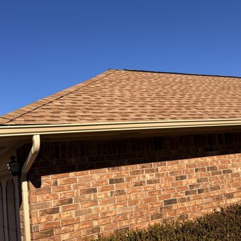 OAK Roofing Restoration - New roof and gutters as well as an added ridge vent - Roofing Near Me - Yukon, Oklahoma OAK Roofing Restoration - New roof and gutters as well as an added ridge vent - Roofing Near Me - Yukon, Oklahoma