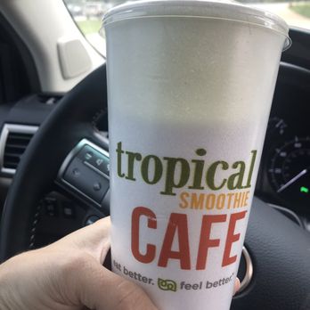 Tropical Smoothie Cafe - Island green smoothie - Juice Bars & Smoothies Near Me - Pikesville, Maryland