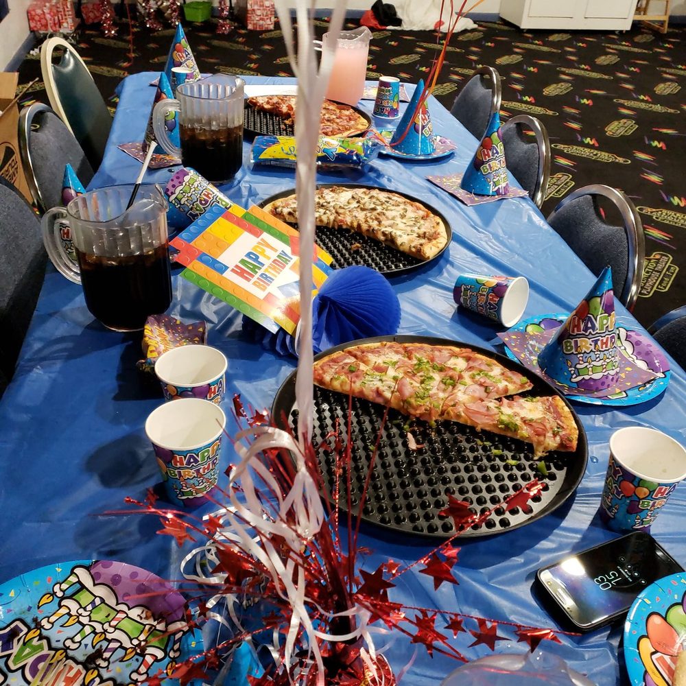 Bday party was huge success! Pizza is best in the county and entertainment made my job easy. Jacoby made sure we had everything we needed. Bday party was huge success! Pizza is best in the county and entertainment made my job easy. Jacoby made sure we had everything we needed.