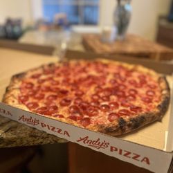 Andy's Pizza - Bethesda - Slice of heaven. Andy's Pizza, always a good choice. Pepperoni Pie