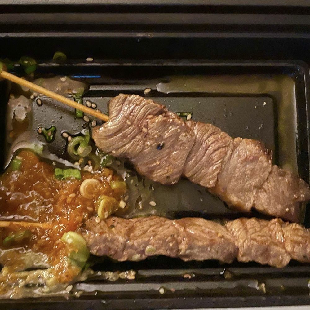 Mr Max - Kobe Beef on a Stick - Sushi Bars Near Me - Irving, Texas