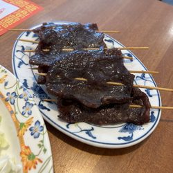 Wang's Chinese Cuisine - Beef Skewers