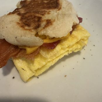 Bakery & Cafe @ Angel Fire - Breakfast bite was so good! I got mine with bacon! You can have it on a biscuit or english muffin - American Near Me - Angel Fire, New Mexico Bakery & Cafe @ Angel Fire - Breakfast bite was so good! I got mine with bacon! You can have it on a biscuit or english muffin - American Near Me - Angel Fire, New Mexico