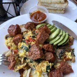 Spicy Vegan Breakfast Bowl