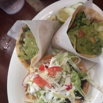 Tacos El Bronco - Regular Chalupas with Mixed Sauce - Mexican Near Me - Brooklyn, New York
