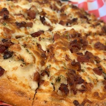 Sicily's Pizza - Chicken Bacon Ranch Pizza - Pizza Near Me - Fairbanks, Alaska Sicily's Pizza - Chicken Bacon Ranch Pizza - Pizza Near Me - Fairbanks, Alaska