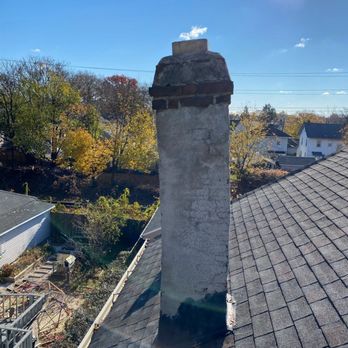 Top Shield Construction - Chimney before - Roofing Near Me Top Shield Construction - Chimney before - Roofing Near Me