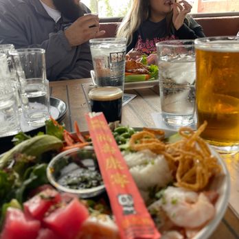Belmont Brewing - Poke Bowl Dinner - Breweries Near Me - Long Beach, California