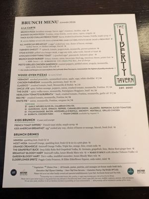 Menu photo 1 The Liberty Tavern Arlington, VA Menu photo 1 The Liberty Tavern Arlington, VA