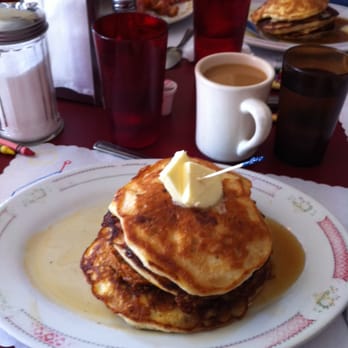 The Red Wagon - Pulled Pork Pancakes With Jack Daniels Syrup - Diners Near Me - Vancouver, British Columbia