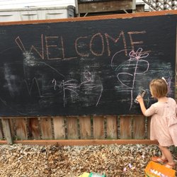 Wedgwood Cooperative Preschool - First week of the school year in the outdoor play space