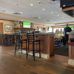 Inside by bar