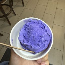 Ube ice cream keiki