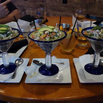 Cielito Mexican Restaurant - a variety of salads in martini glasses - Mexican Near Me - Bristol, New Hampshire Cielito Mexican Restaurant - a variety of salads in martini glasses - Mexican Near Me - Bristol, New Hampshire