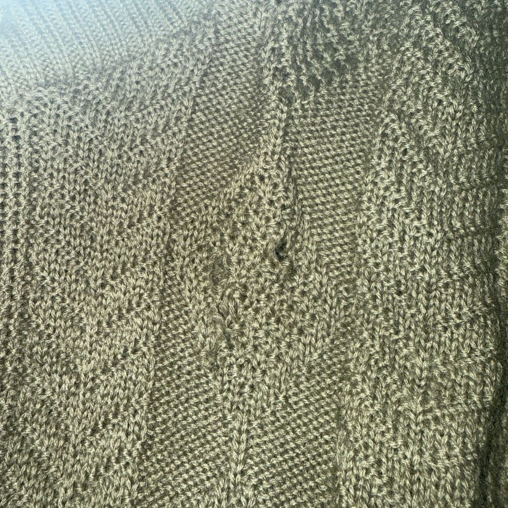 Sell it Here - Sweater with multiple moth holes purchased at Sell-It-Here. - Antiques Near Me - Lafayette, Indiana