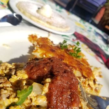 Cafe San Jose - Pancake included with San Jose scramble! - American Near Me - San Jose, California Cafe San Jose - Pancake included with San Jose scramble! - American Near Me - San Jose, California