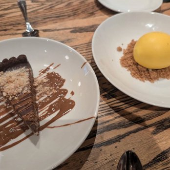 Casadoro - Chocolate Hazelnut Tart and Lemon Cheesecake. Save room for desert! - Cocktail Bars Near Me - Newington, Connecticut Casadoro - Chocolate Hazelnut Tart and Lemon Cheesecake. Save room for desert! - Cocktail Bars Near Me - Newington, Connecticut