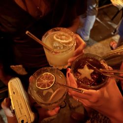 Passionfruit Margaritas & Rum Coke