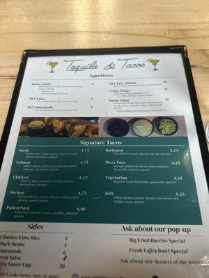 Menu photo 1 Tequila and Tacos Gary, IN Menu photo 1 Tequila and Tacos Gary, IN