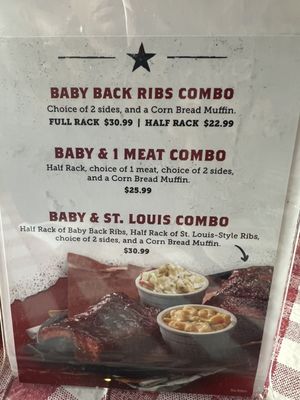 Menu photo 1 Famous Dave's Bar-B-Que North Riverside, IL